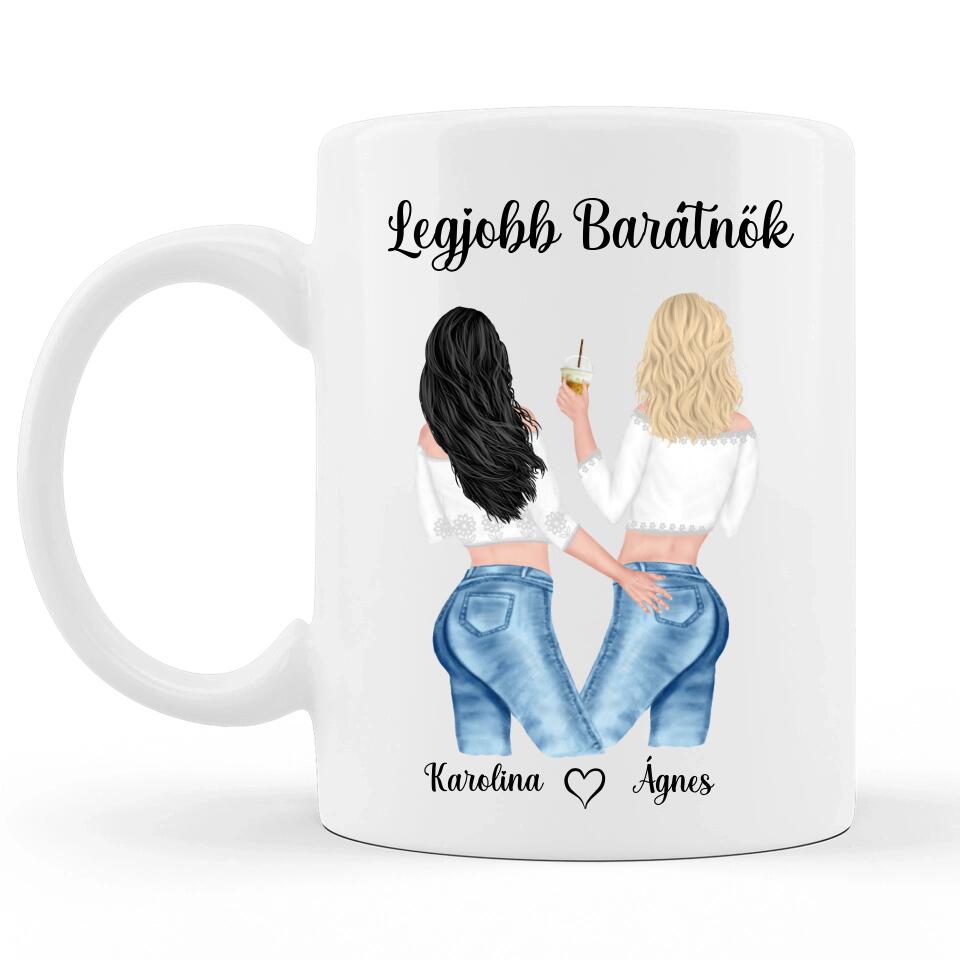 Legjobb Barátnők Születésnapi Bögre