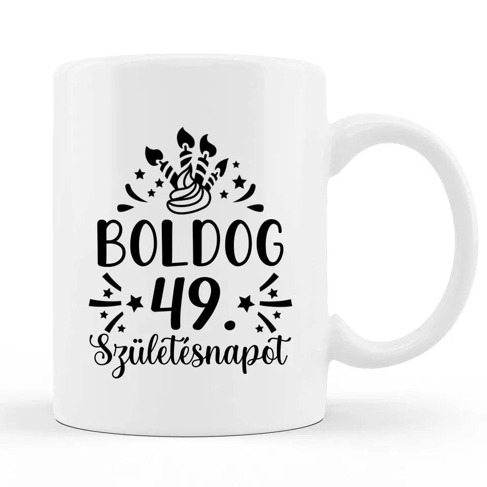 Egyedi Születésnapi Bögre Apának #4 - Akár 3 gyermekkel