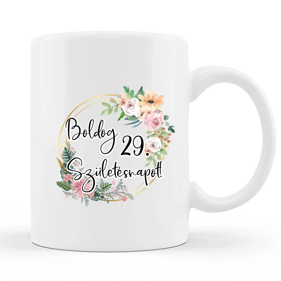 Legjobb Barátnők Születésnapi Bögre