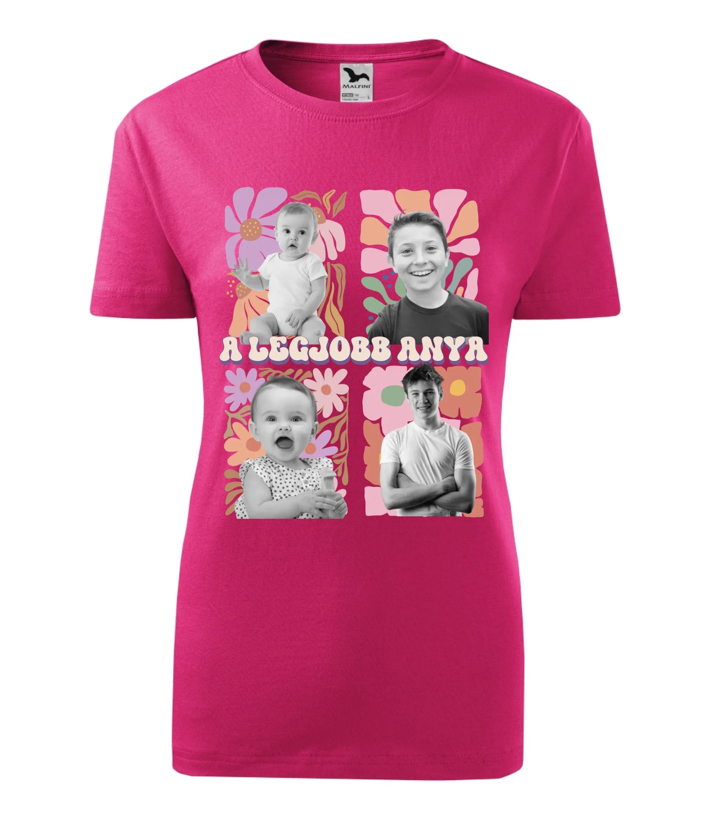 Női póló magenta 1334012