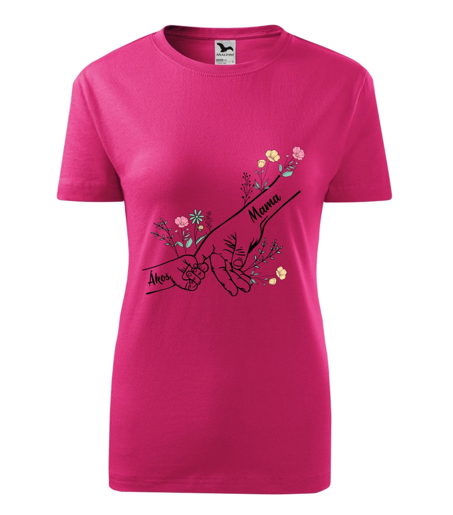 Női póló magenta 1334012