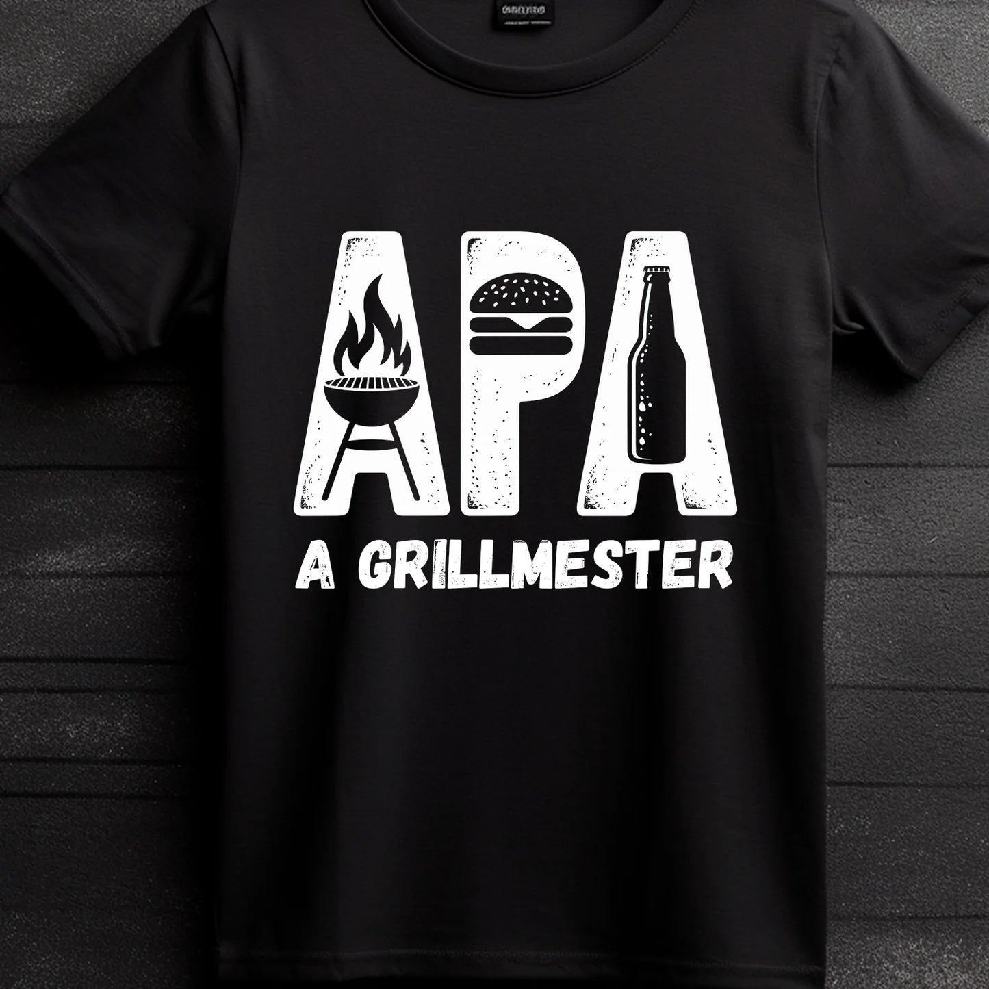 Apa a grillmester póló - Ajándék Apának