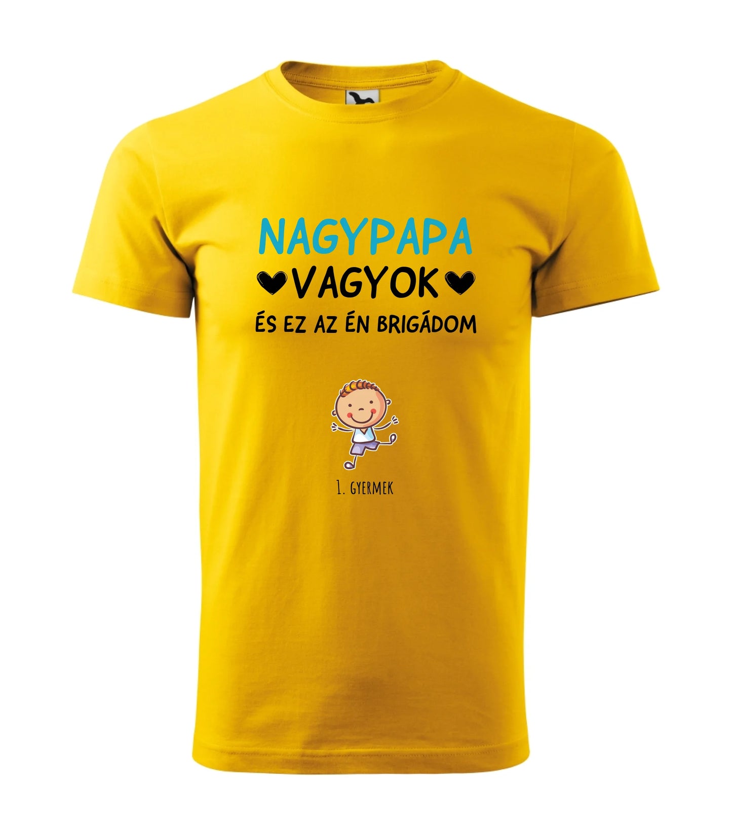 Férfi póló sárga 04 1290412