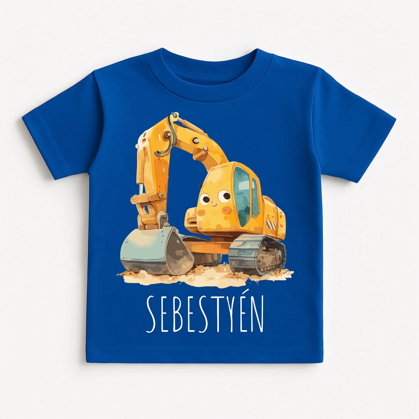 Royal Blue Crew Neck T-Shirt