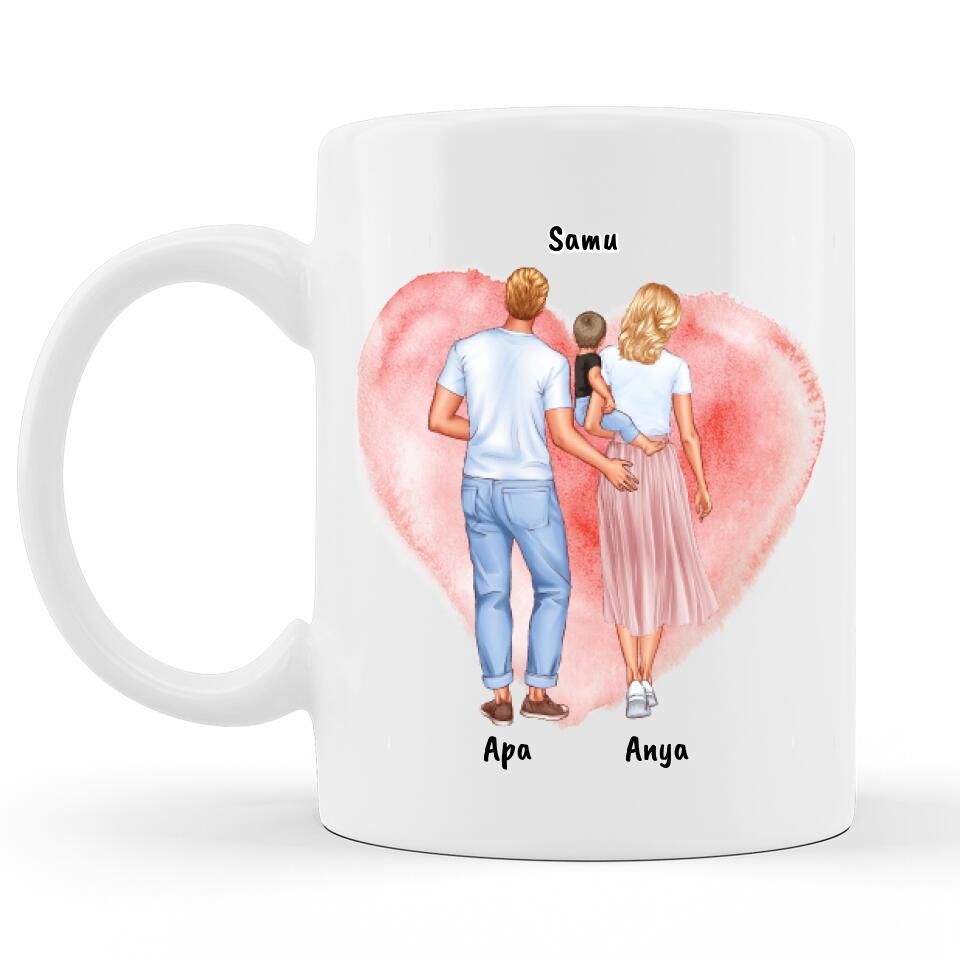 Családi Bögre #2 - Hátlapi idézettel #1