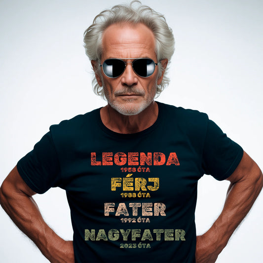 Legenda Póló - Ajándék Papának