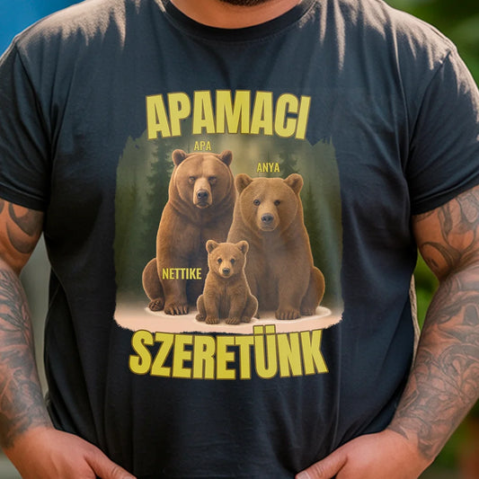 APAMACI Póló - Ajándékötlet Apának
