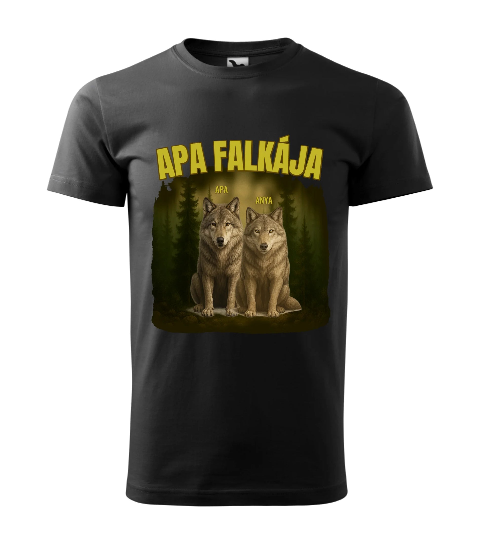 Férfi póló fekete  01 1290112