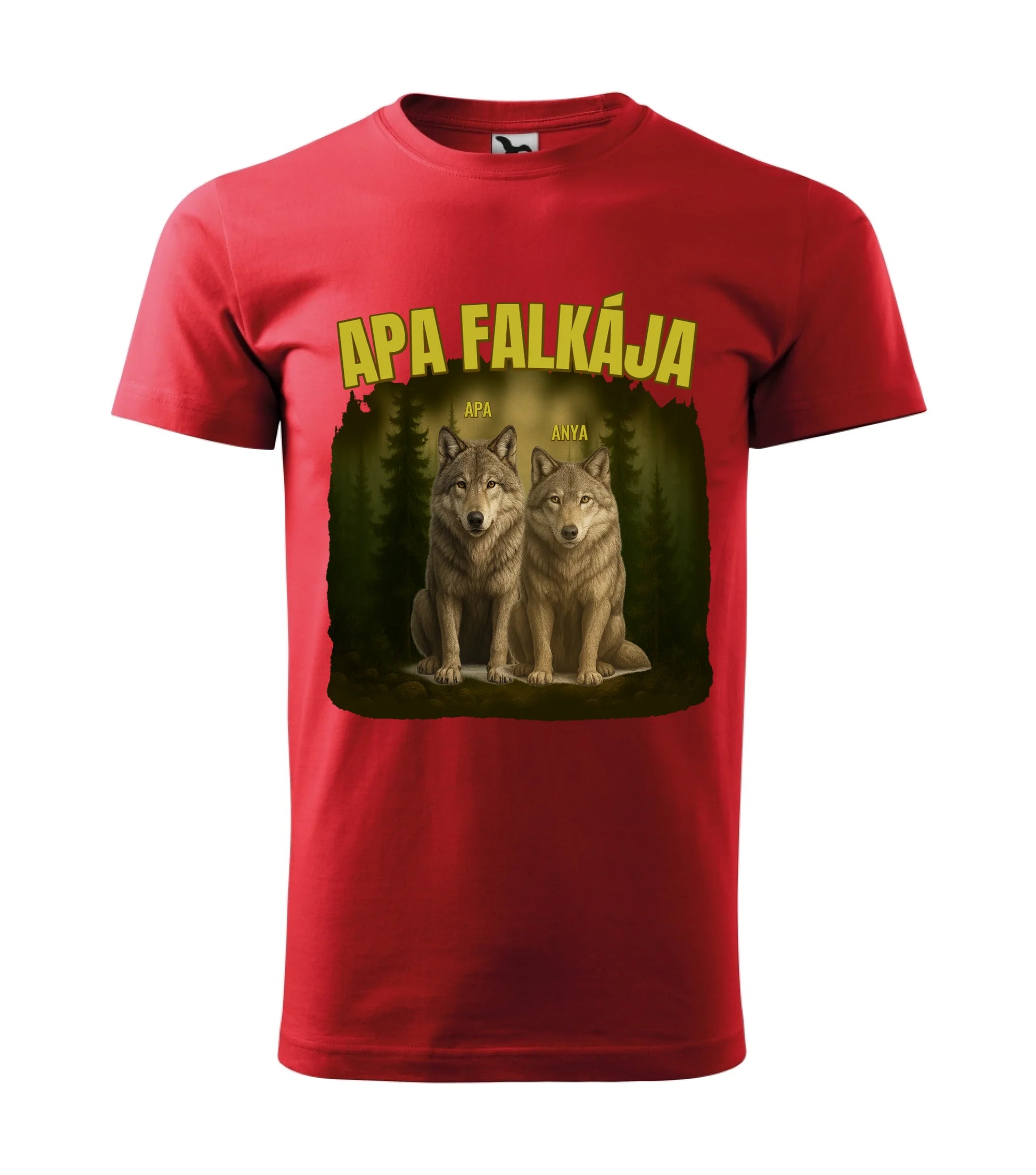 Férfi póló piros  07 1290712