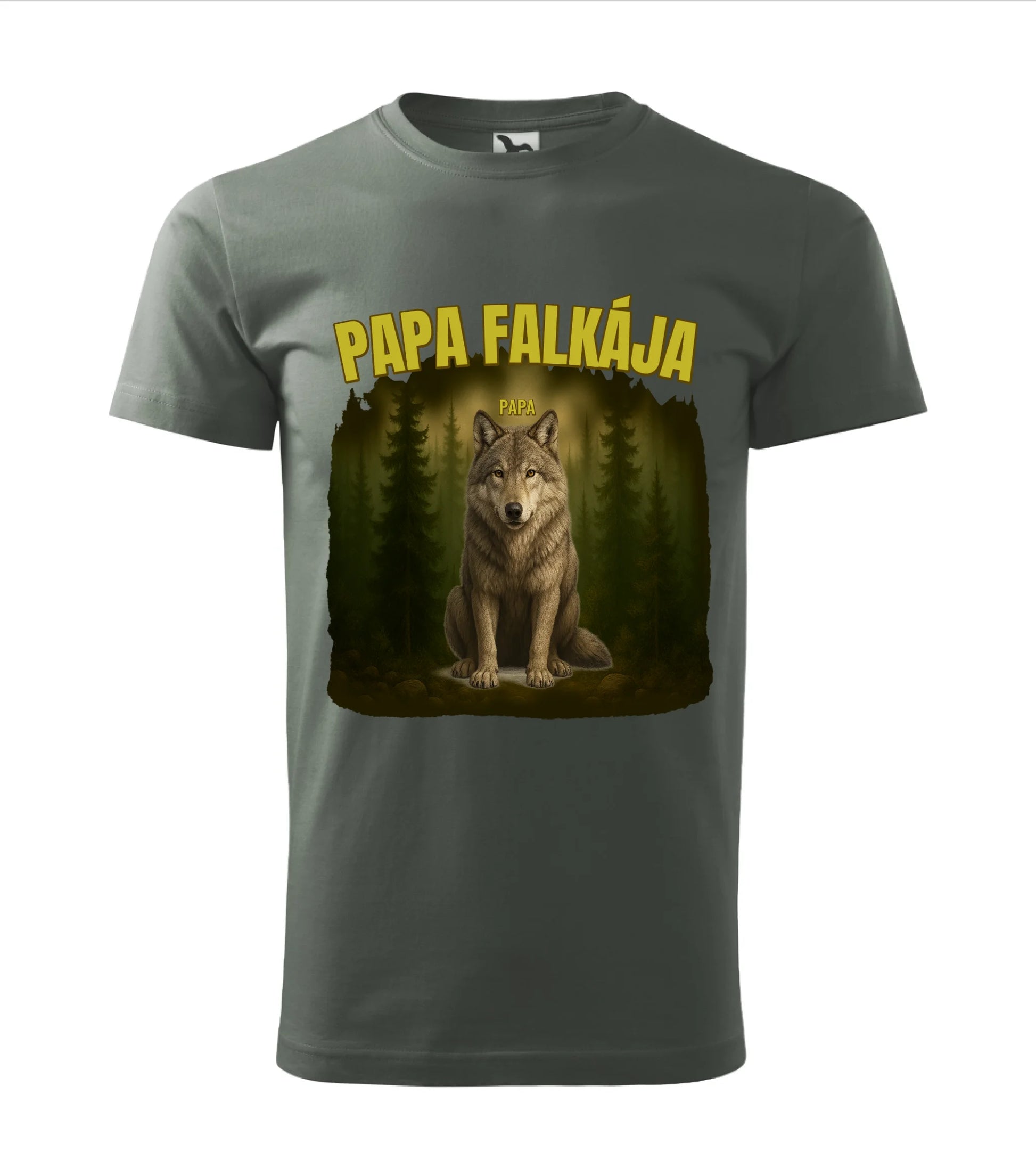 Férfi póló sötét palakő 67 1296712