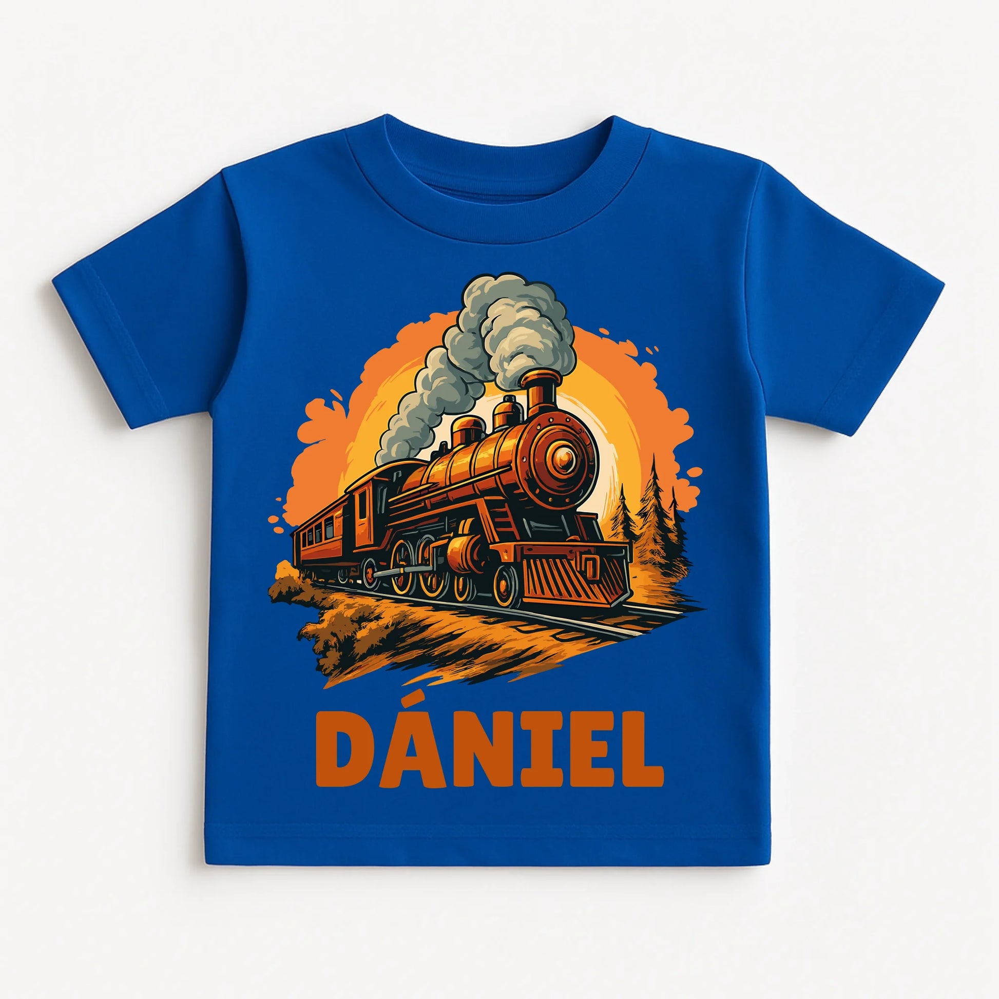 Royal Blue Crew Neck T-Shirt
