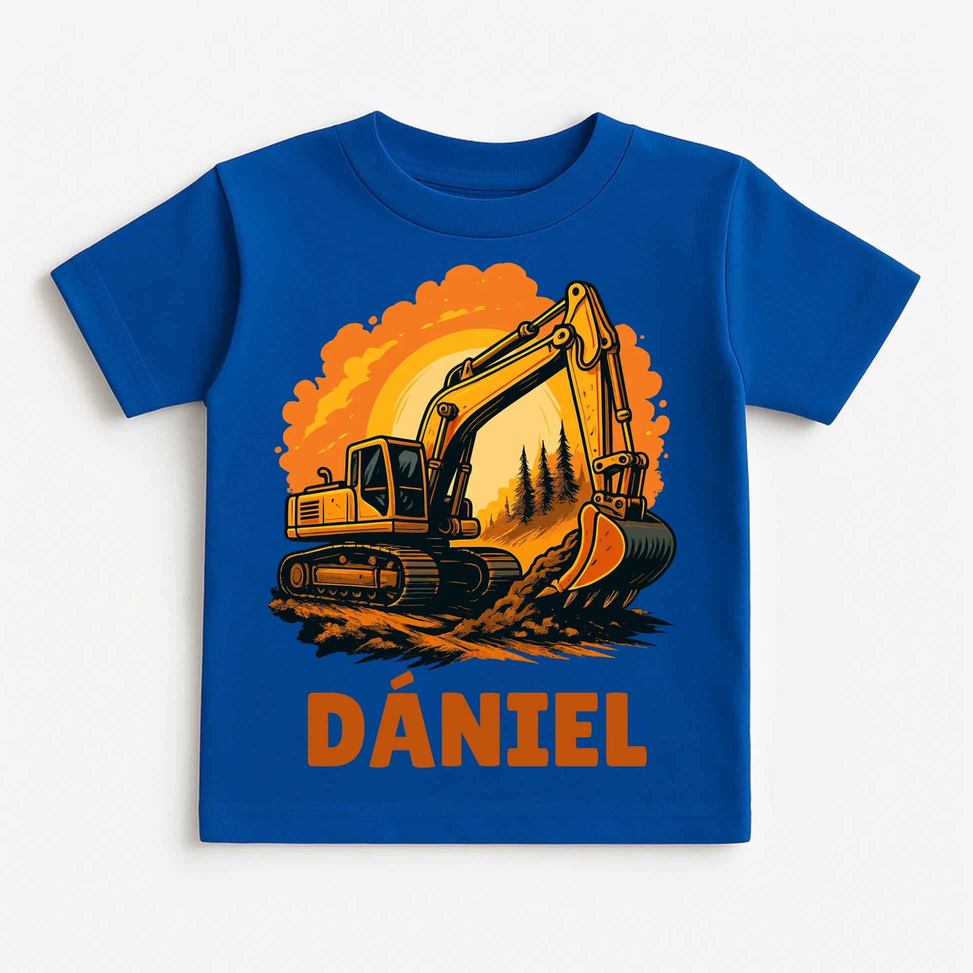 Royal Blue Crew Neck T-Shirt
