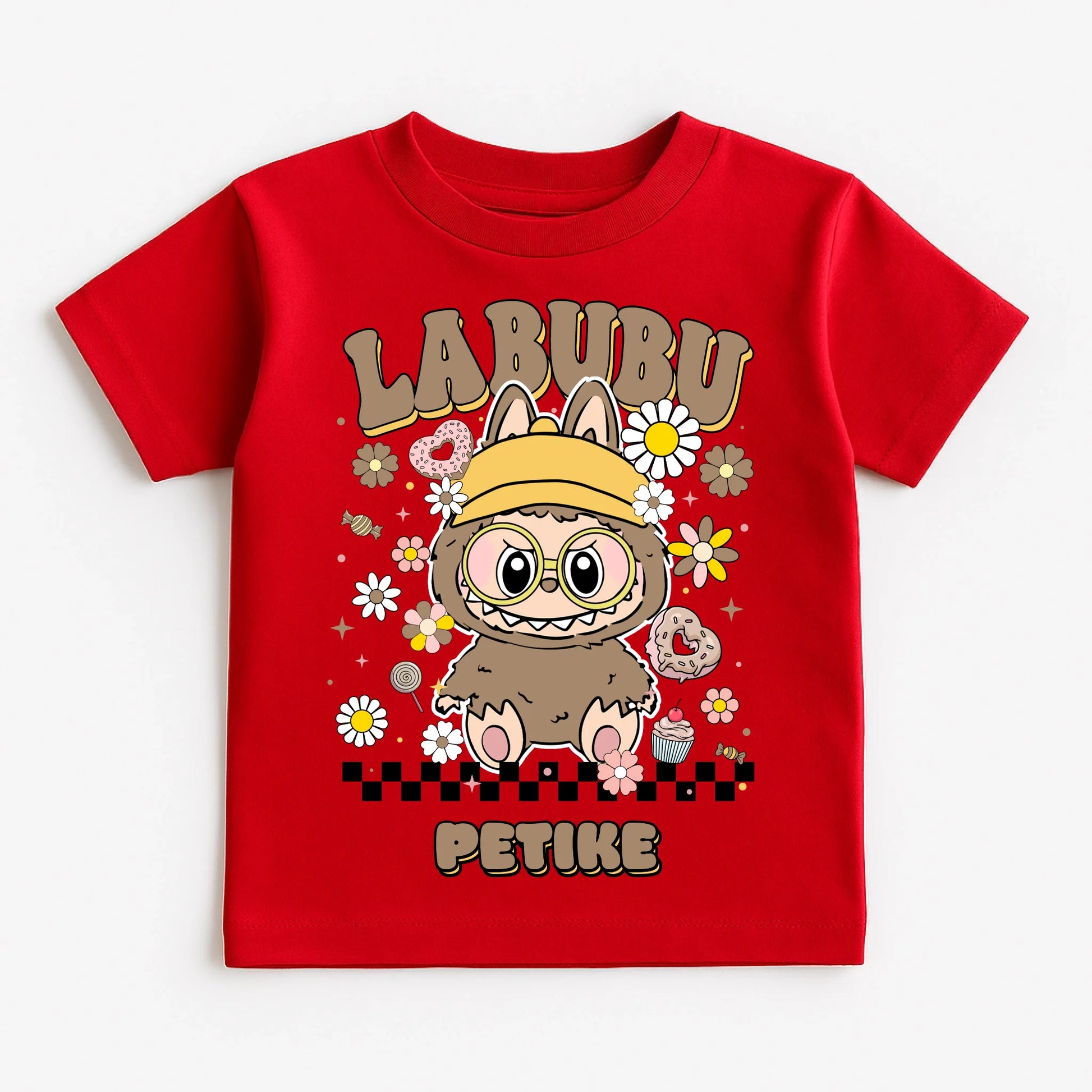 Red T-Shirt on White Background