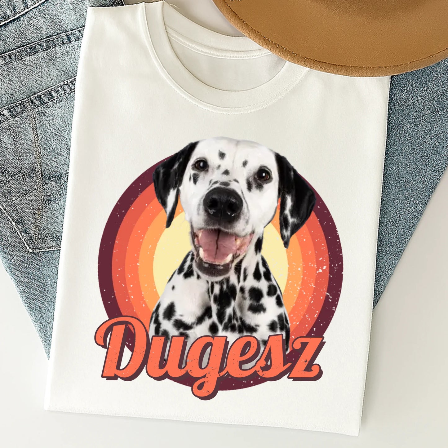 Egyedi Fényképes Kutyás Póló Gazdiknak - 1 (Női)