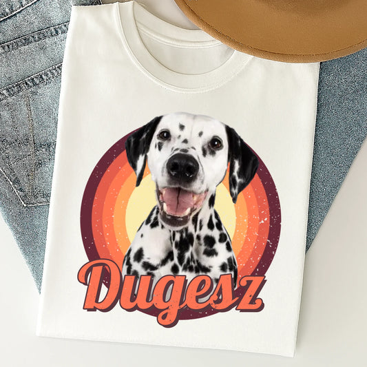 Egyedi Fényképes Kutyás Póló Gazdiknak - 1 (Női)