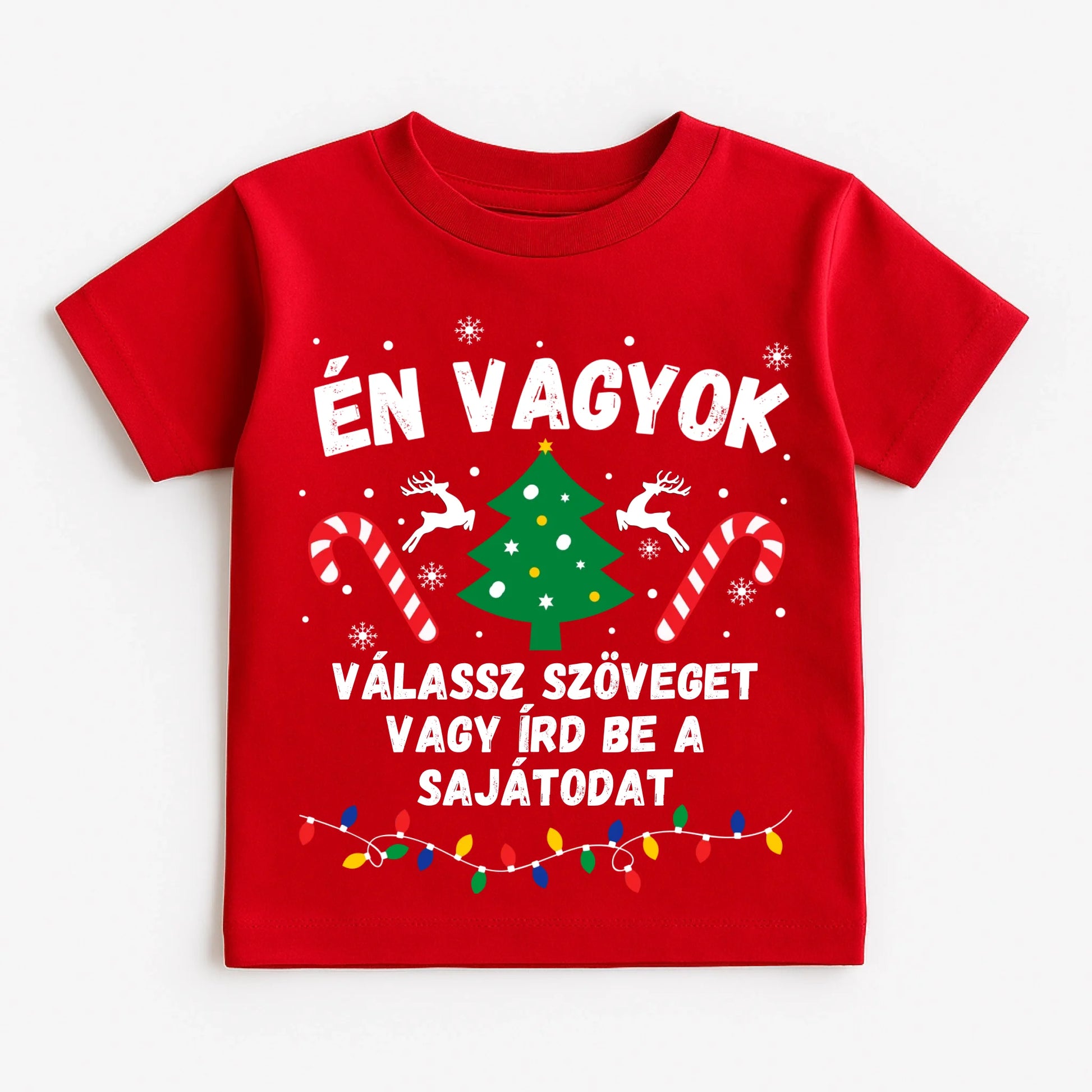 Red T-Shirt on White Background