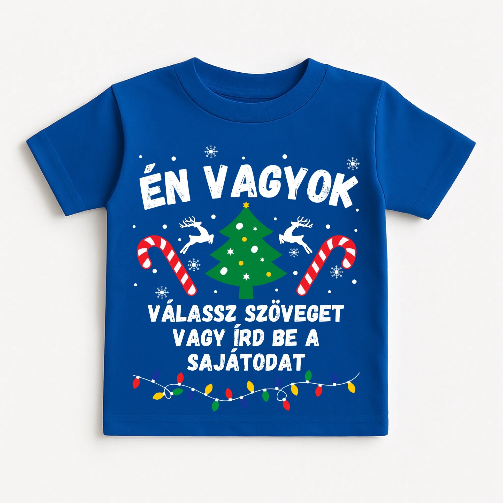 Royal Blue Crew Neck T-Shirt